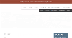 Desktop Screenshot of gatesfamilyfoundation.org